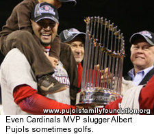 Albert Pujols - Golf