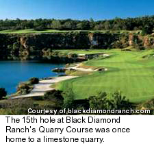 Black Diamond Ranch's Quarry Golf Course - No.15