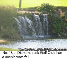 No. 18 at Diamondback Golf Club
