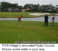 Ryder Course at PGA Village - Water Carry