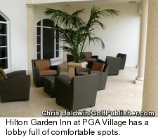 Hilton Garden Inn at PGA Village - Lobby